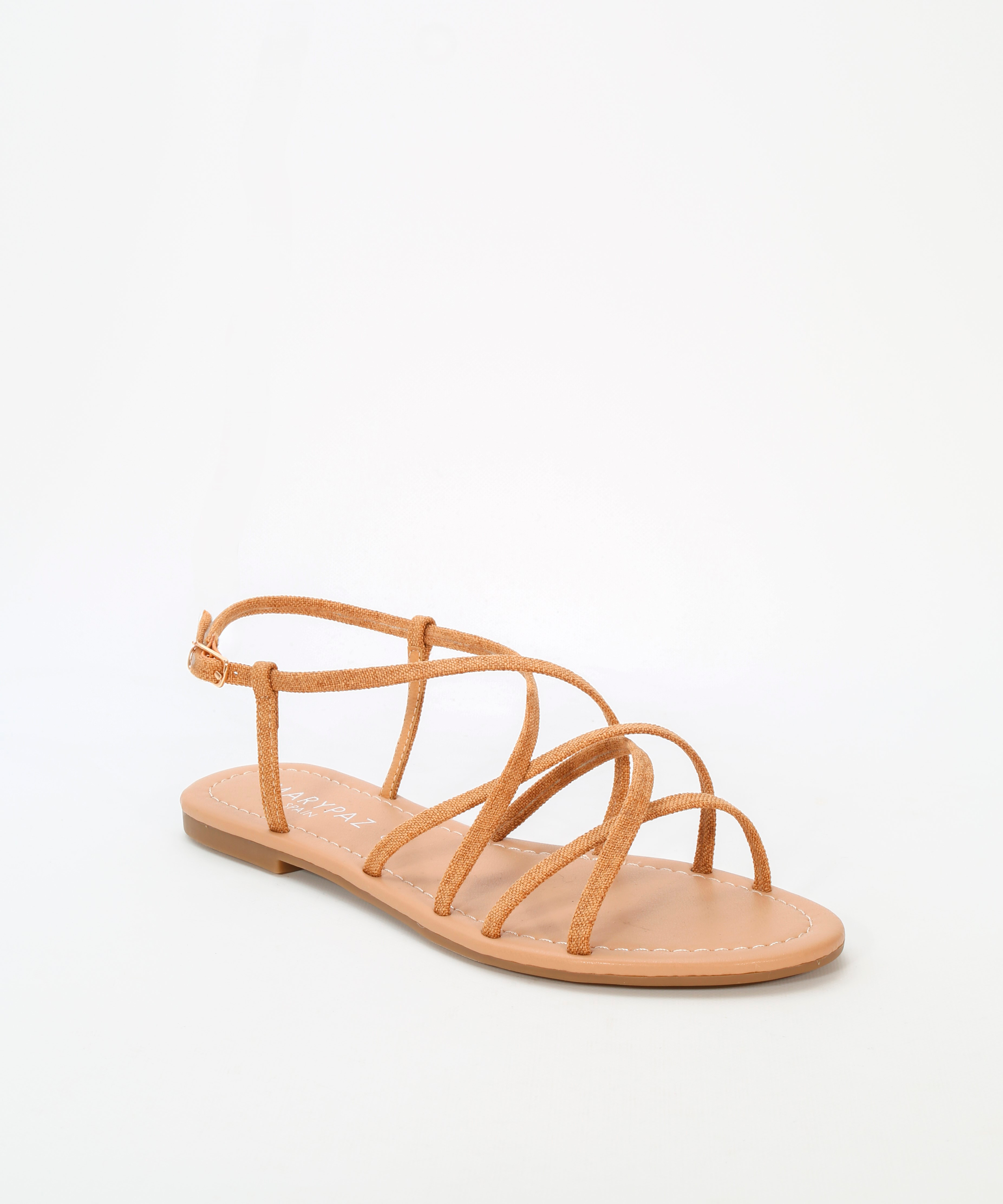 Sandalias planas tiras